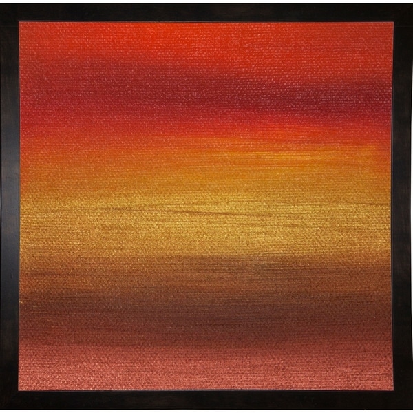 Dreaming of 21 Sunsets - Canvas IV-HILWIN110920 Print 5.5"x5.5" by Hilary Winfield