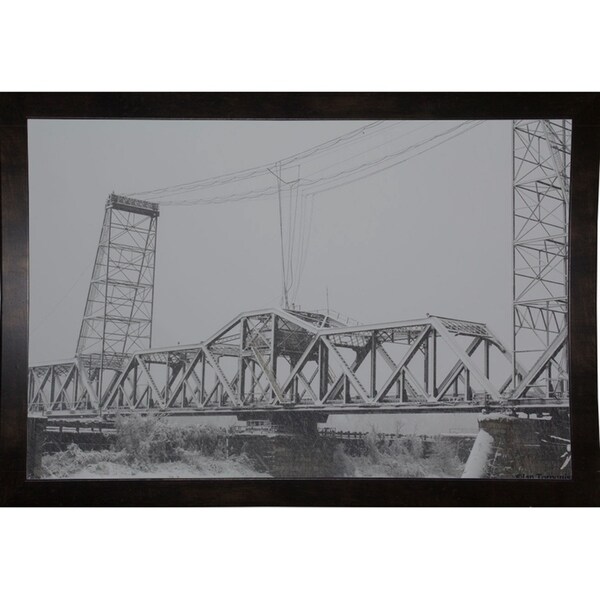 Livingston Avenue Bridge-IANTOR118400 Print 14.5"x21.5" by Ian Tornquist