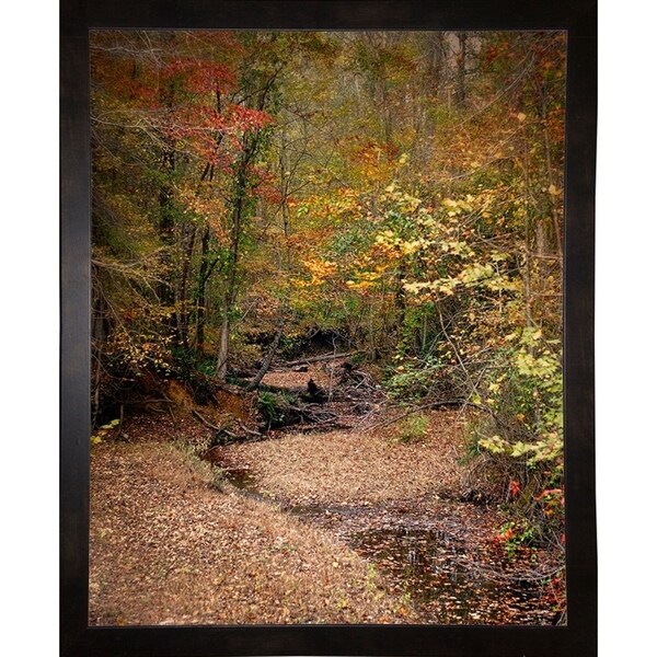 Creek Bed in Autumn-JAIJOH140025 Print 13.25"x10.75" by Jai Johnson
