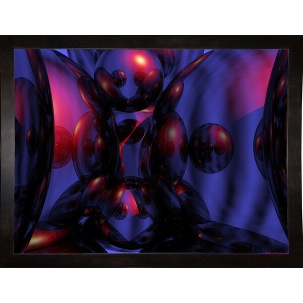 Reflecting Balls-IANTOR118405 Print 20"x26.75" by Ian Tornquist