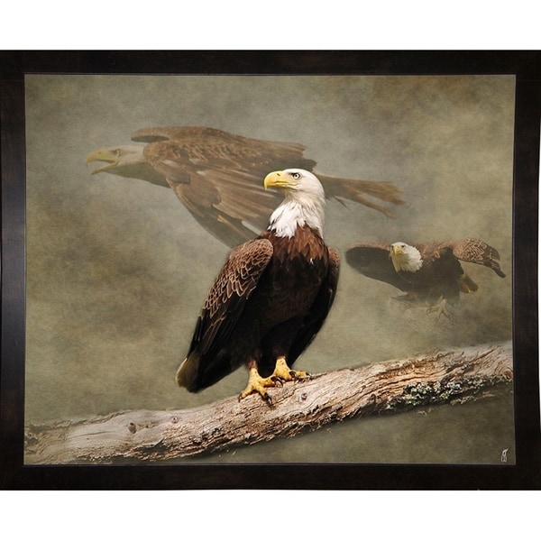 Dreaming Of Freedom Bald Eagles-JAIJOH139732 Print 10.75"x13.25" by Jai Johnson