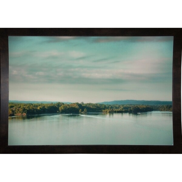Sunrise On The River-JAIJOH140109 Print 13.25"x20" by Jai Johnson