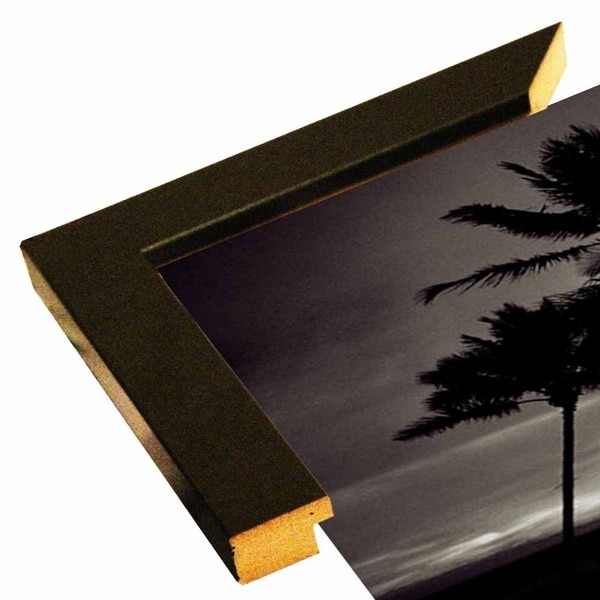 Sunrise Palms-HARBEA53566 Print 8"x17" by Harold Silverman - Beach, Palms & Lighthouses