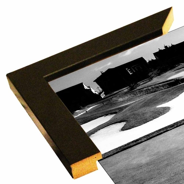 Par 3 Trap Designs B&W-HARLAN77791 Print 12"x28" by Harold Silverman - Landscapes