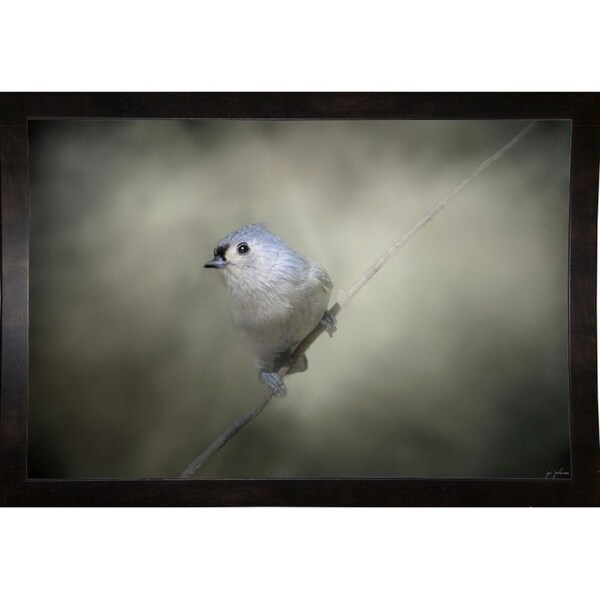 Little Tufted Titmouse-JAIJOH139809 Print 13.25"x20" by Jai Johnson