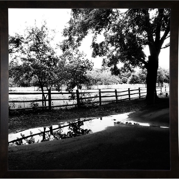 After The Rain 2-HARTRE76271 Print 20"x20" by Harold Silverman - Trees & Old Fences