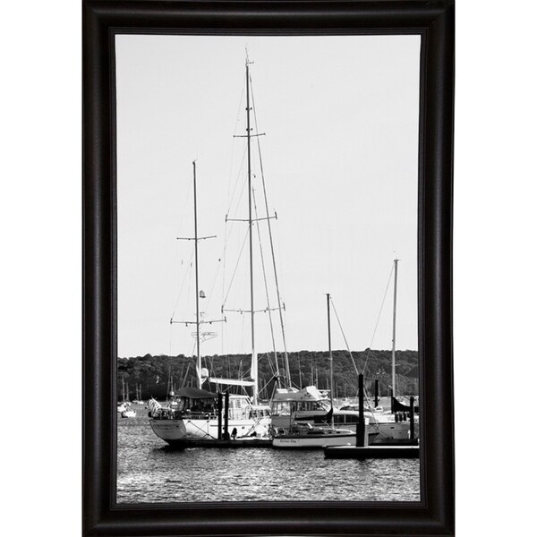 At The Docks-HARBOA78005 Print 20.25"x13.25" by Harold Silverman - Boats