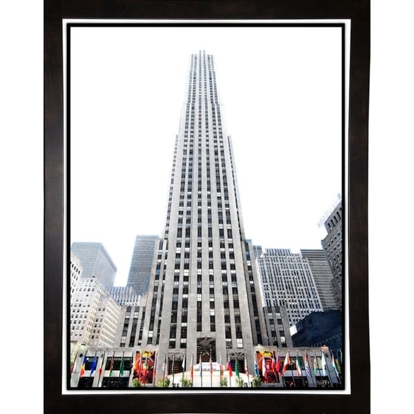 Top of the Rock to the Top-HARBUI106418 Print 18.25"x14" by Harold Silverman - Buildings & Cityscapes