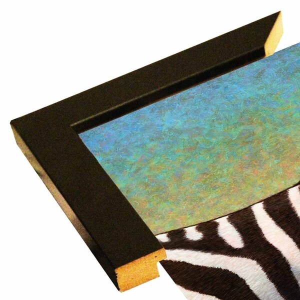Portrait Of A Zebra-JAMJOH140713 Print 20.5"x30" by James W. Johnson