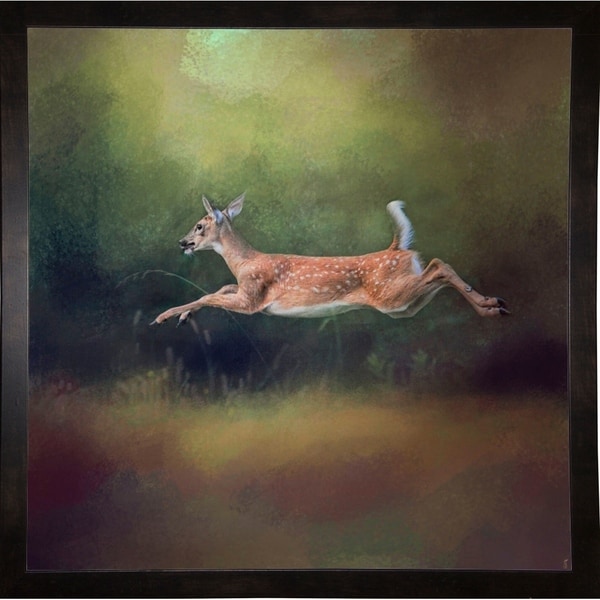 I Can Fly White Tailed Fawn-JAIJOH139785 Print 20"x20" by Jai Johnson