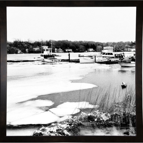 Ice Flow And Boats-HARBOA74268 Print 20"x20" by Harold Silverman - Boats