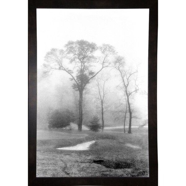 Fuzzy Golf-HARTRE59545 Print 18"x12" by Harold Silverman - Trees & Old Fences