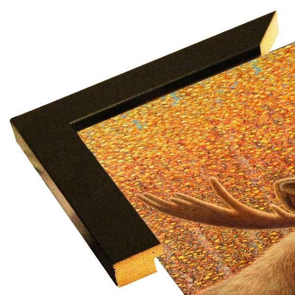Moose-JAMJOH131725 Print 14"x9.25" by James W. Johnson
