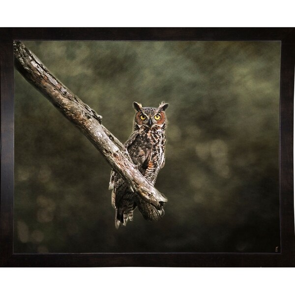 Great Horned Owl At Shiloh-JAIJOH139765 Print 10.75"x13.25" by Jai Johnson