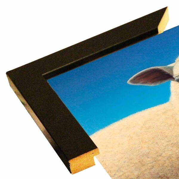 Sheep-JAMJOH131735 Print 14"x10.75" by James W. Johnson