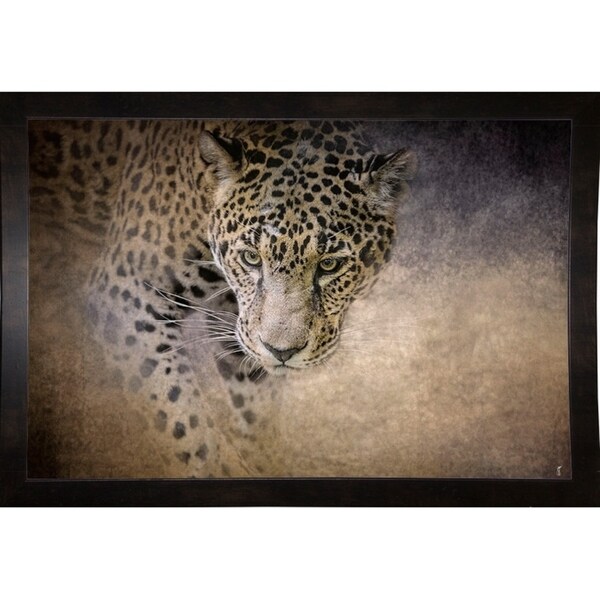 Stalking Her Prey Leopard-JAIJOH139903 Print 13.25"x20" by Jai Johnson