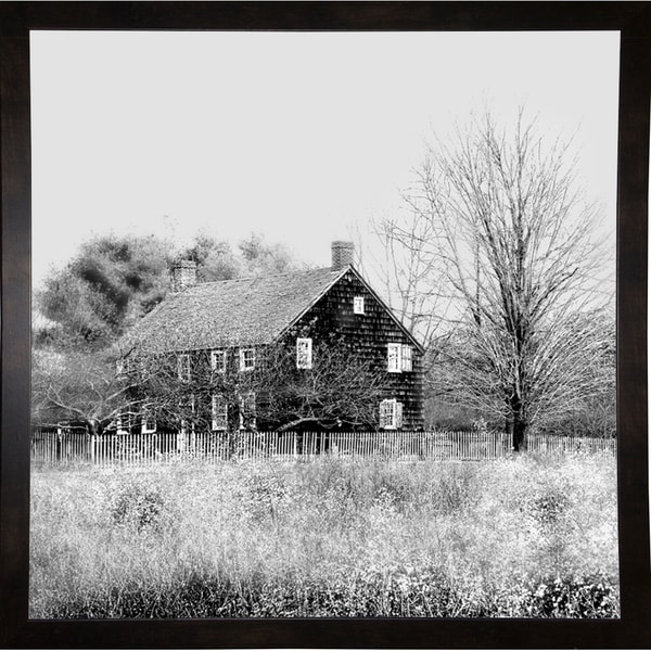 House In Field-HARBUI78967 Print 20"x20" by Harold Silverman - Buildings & Cityscapes