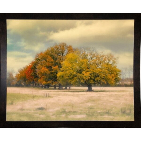 Foggy Autumn Morning-JAIJOH140038 Print 10.75"x13.25" by Jai Johnson