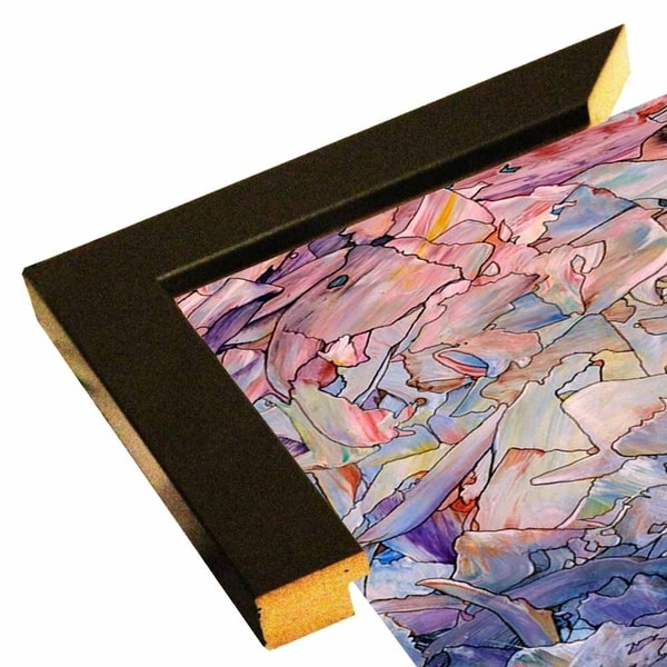 Fragmented Sea-JAMJOH137216 Print 17.5"x33.5" by James W. Johnson