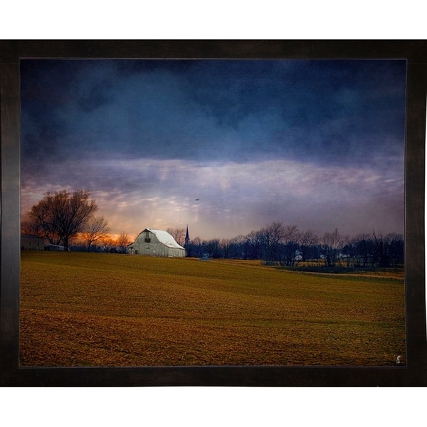 Missouri Barn At Sunset-JAIJOH140065 Print 10.75"x13.25" by Jai Johnson
