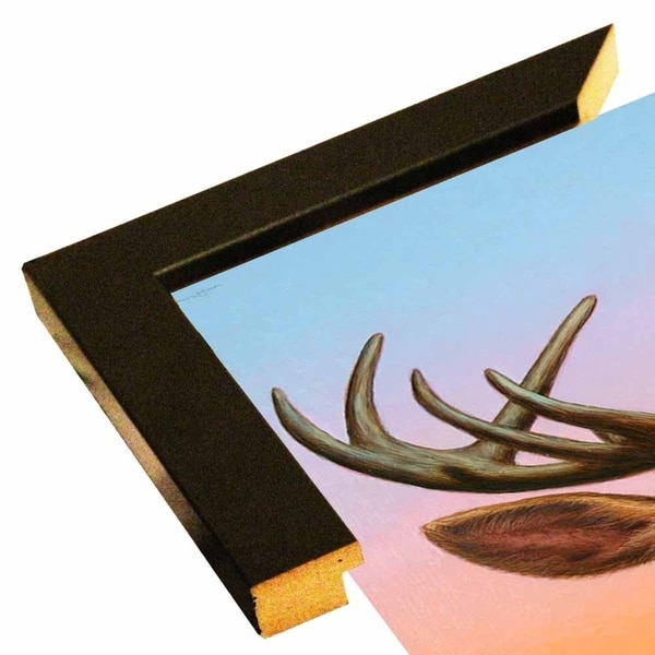 Reddeer-JAMJOH131731 Print 14"x10.25" by James W. Johnson