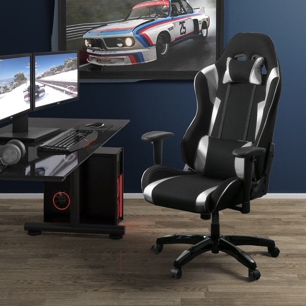 Bonded leather 2025 gaming chair