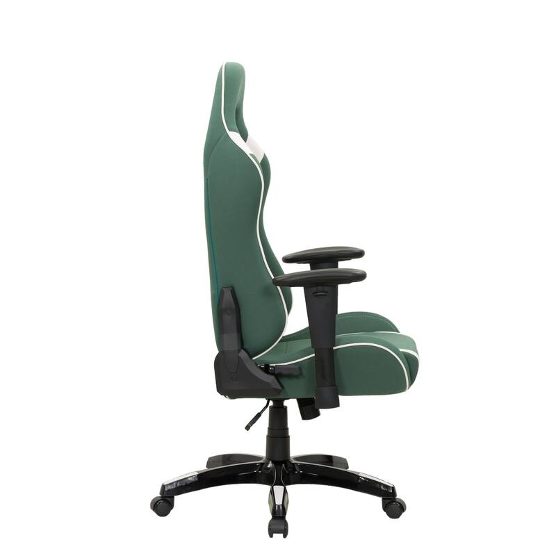 Porch & Den Banton Bonded Leather, Fabric, and Mesh High-back Ergonomic Gaming Chair
