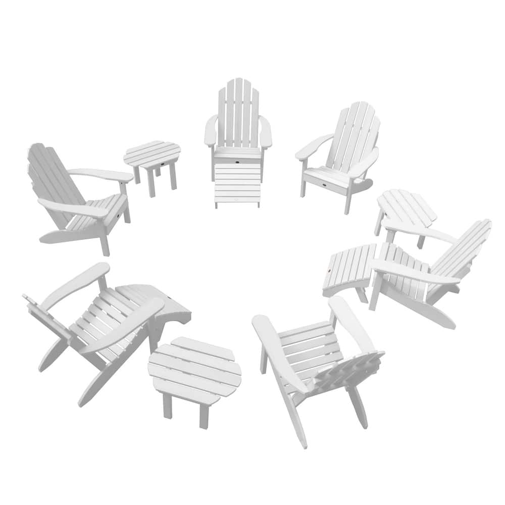 HIGHWOOD 12-Piece Adirondack Patio Conversation Set