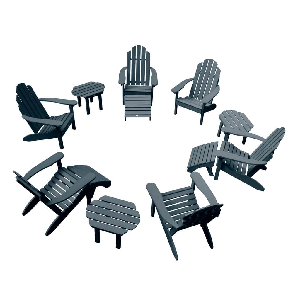 HIGHWOOD 12-Piece Adirondack Patio Conversation Set