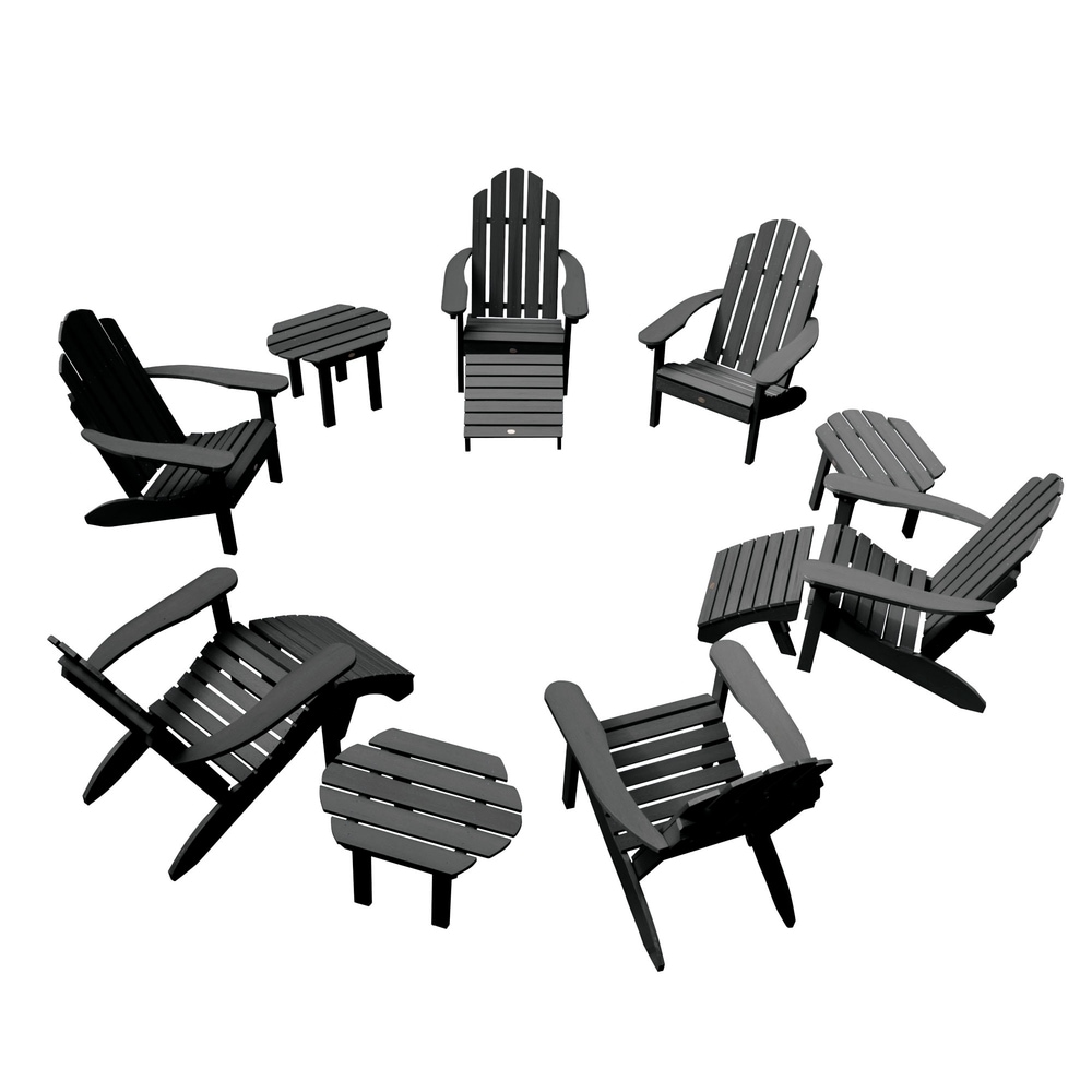 HIGHWOOD 12-Piece Adirondack Patio Conversation Set