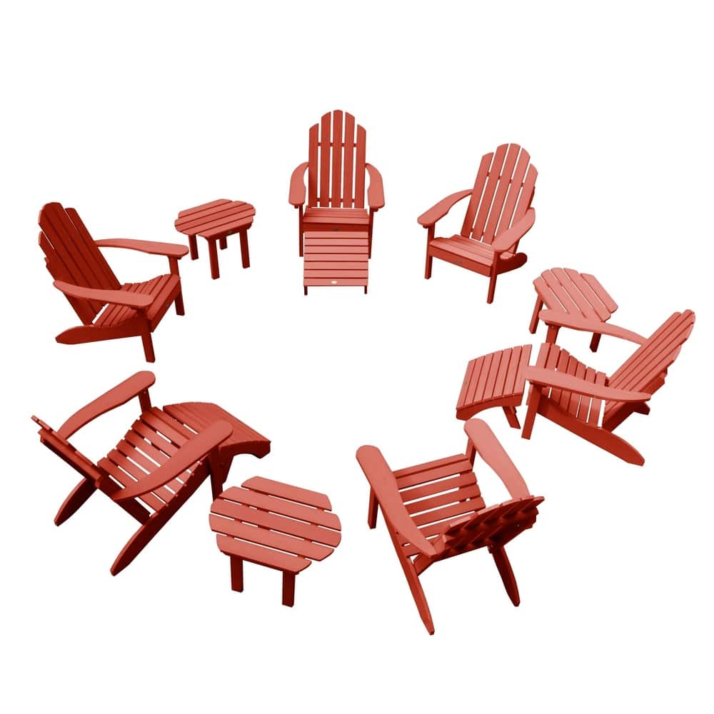 HIGHWOOD 12-Piece Adirondack Patio Conversation Set