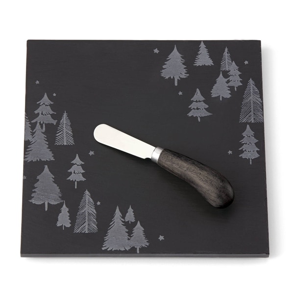 Lenox Balsam Lane Slate Cheese Board with Knife