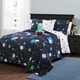 preview thumbnail 1 of 4, Lush Decor Universe Quilt Set Full - Queen