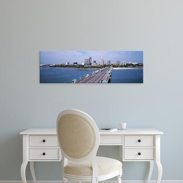 Easy Art Prints Panoramic Images's 'USA, Florida, St. Petersburg, Pier' Premium Canvas Art