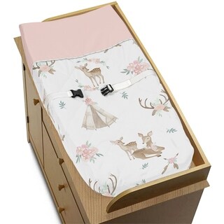 mint green changing pad cover