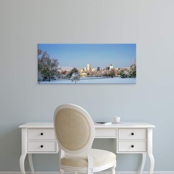 Shop Easy Art Prints Panoramic Images S City Park Covered With