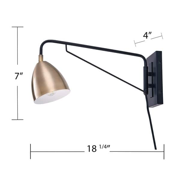 Shop Matias Wall Mounted Reading Light On Sale Free