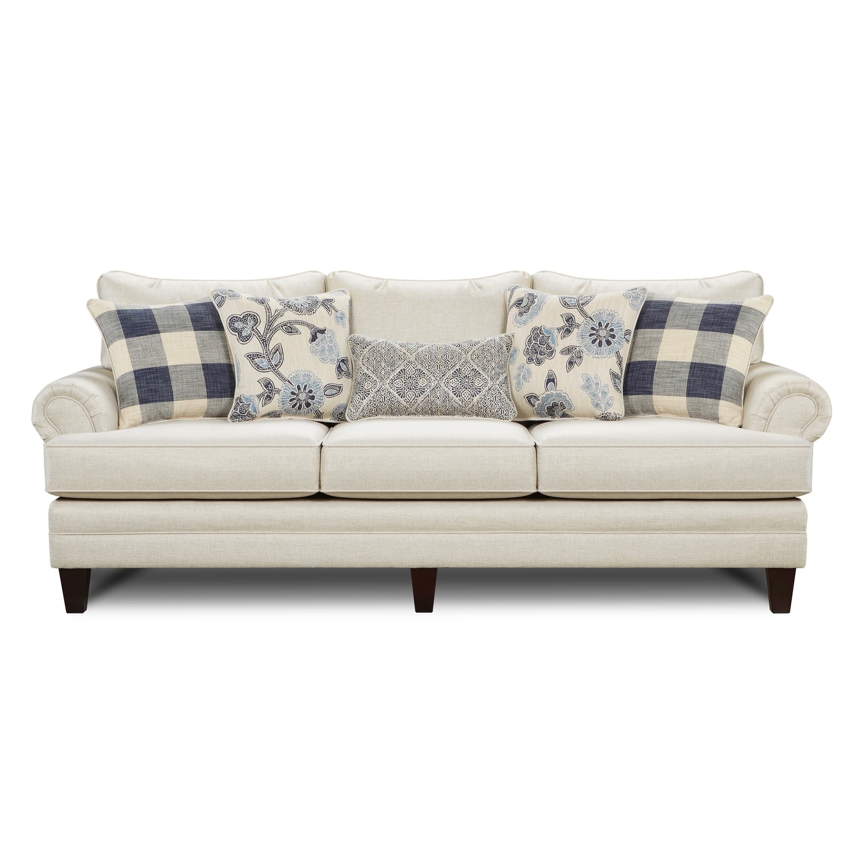 Catalina White Linen Sofa 24174089 Catalina White Linen Sofa