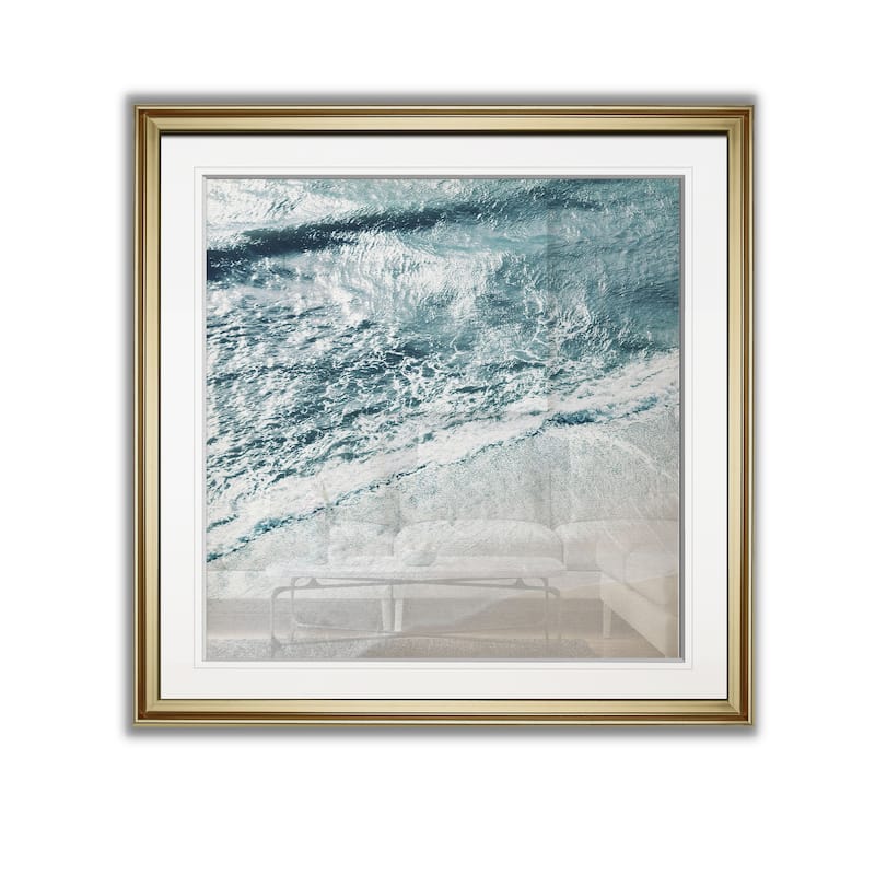 Ocean Detail -Framed Giclee Print