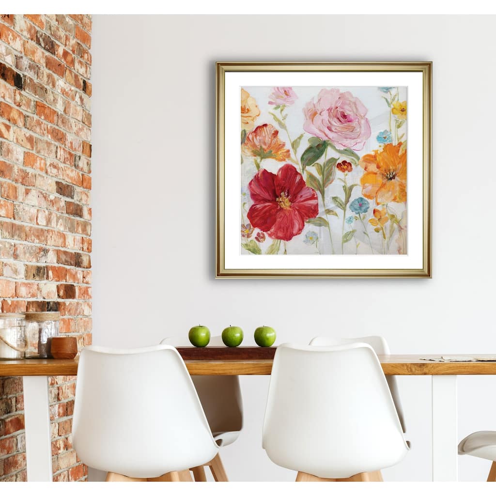 Wildflower Whimsy II -Framed Giclee Print