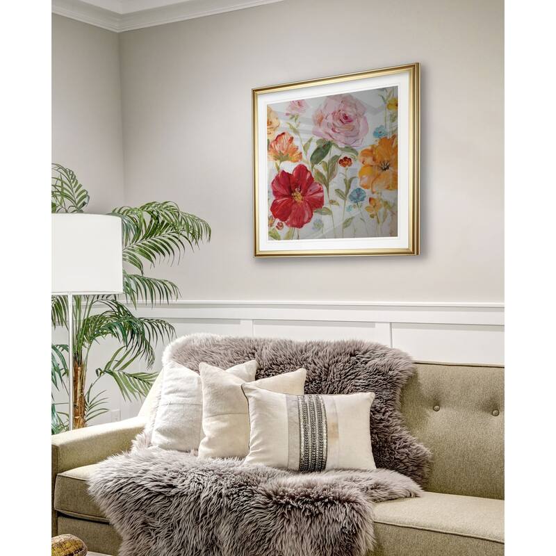 Wildflower Whimsy II -Framed Giclee Print