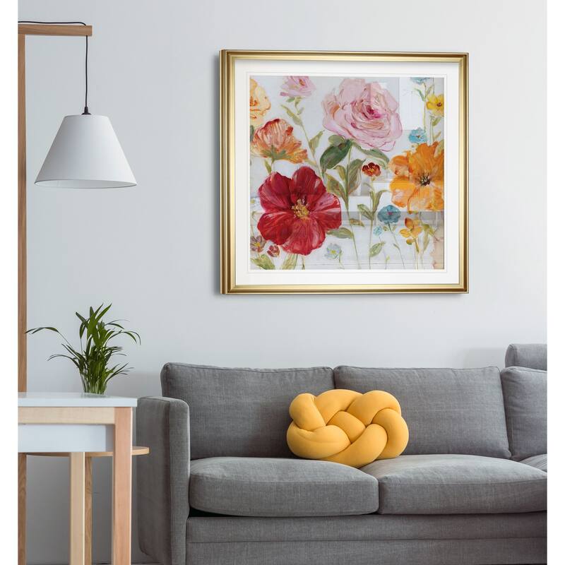 Wildflower Whimsy II -Framed Giclee Print