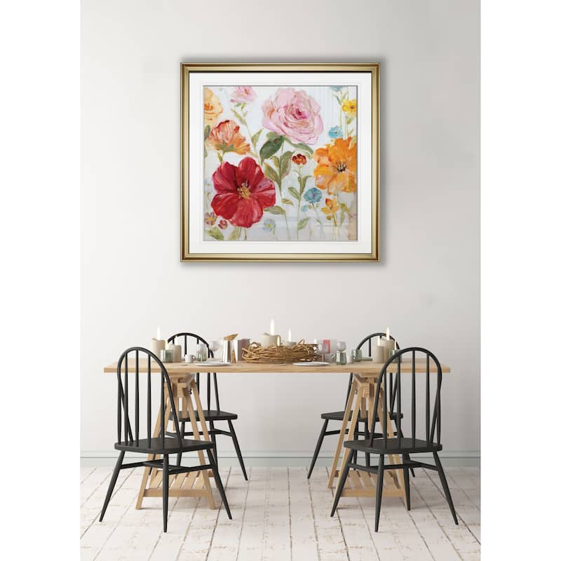 Wildflower Whimsy II -Framed Giclee Print