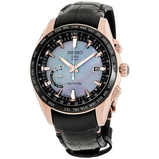 Shop Seiko Men's SSE060 'Astron GPS Solar Novak Djokovic ...