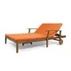 Perla Outdoor Acacia Wood Double Chaise Lounge by Christopher Knight Home - Thumbnail 17