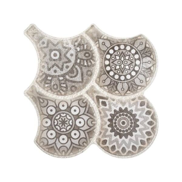 Shop Somertile 14 5x16 125 Inch Escala Granada Grey Decor