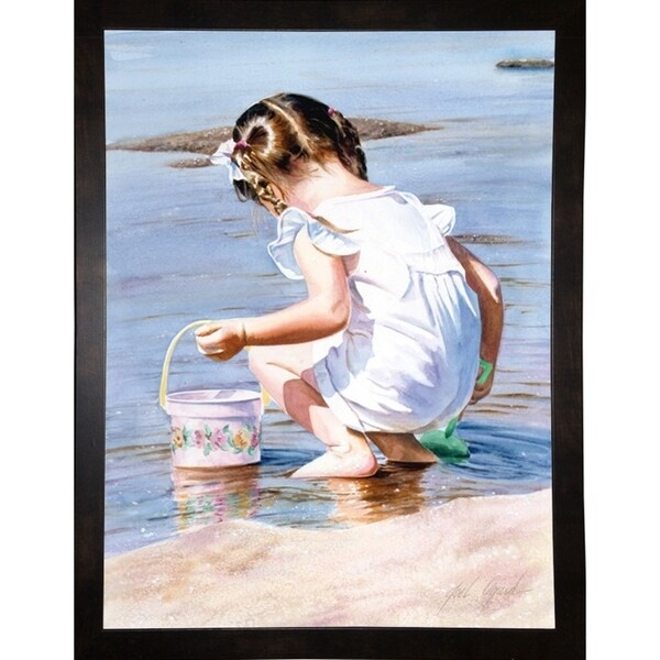 At The Beach-JOEOGA54525 Print 26.25"x19.75" by Joel Ogard