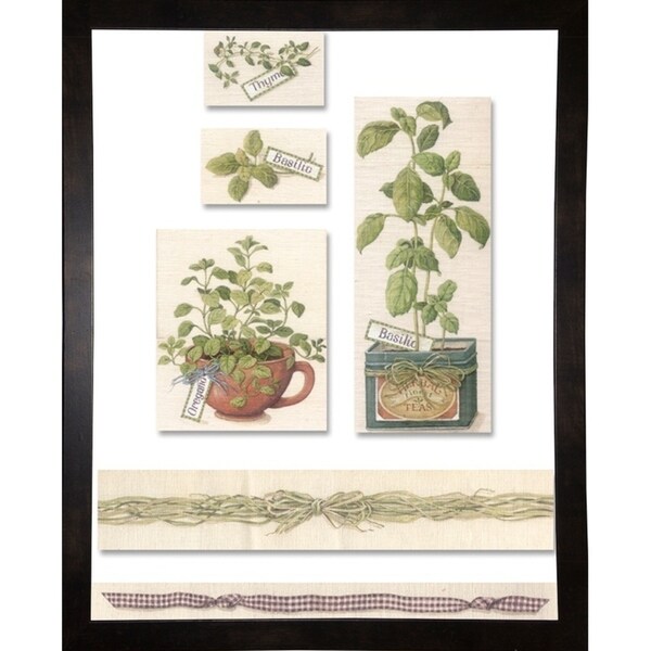 Poppies 1-LISAUD35485 Print 7.25"x14.75" by Lisa Audit