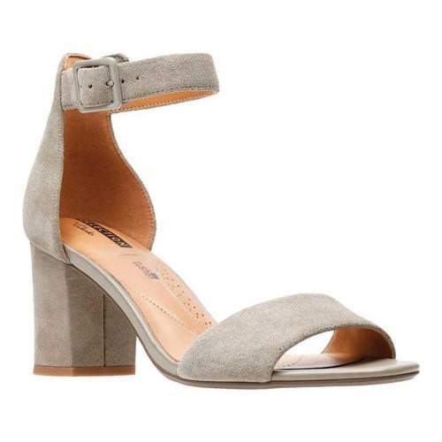 clarks suede sandals