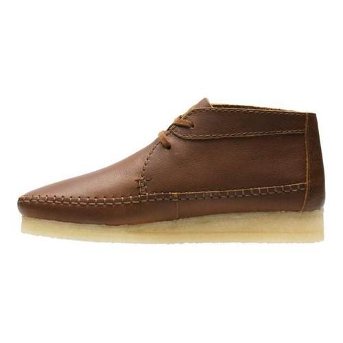 clarks weaver tan leather